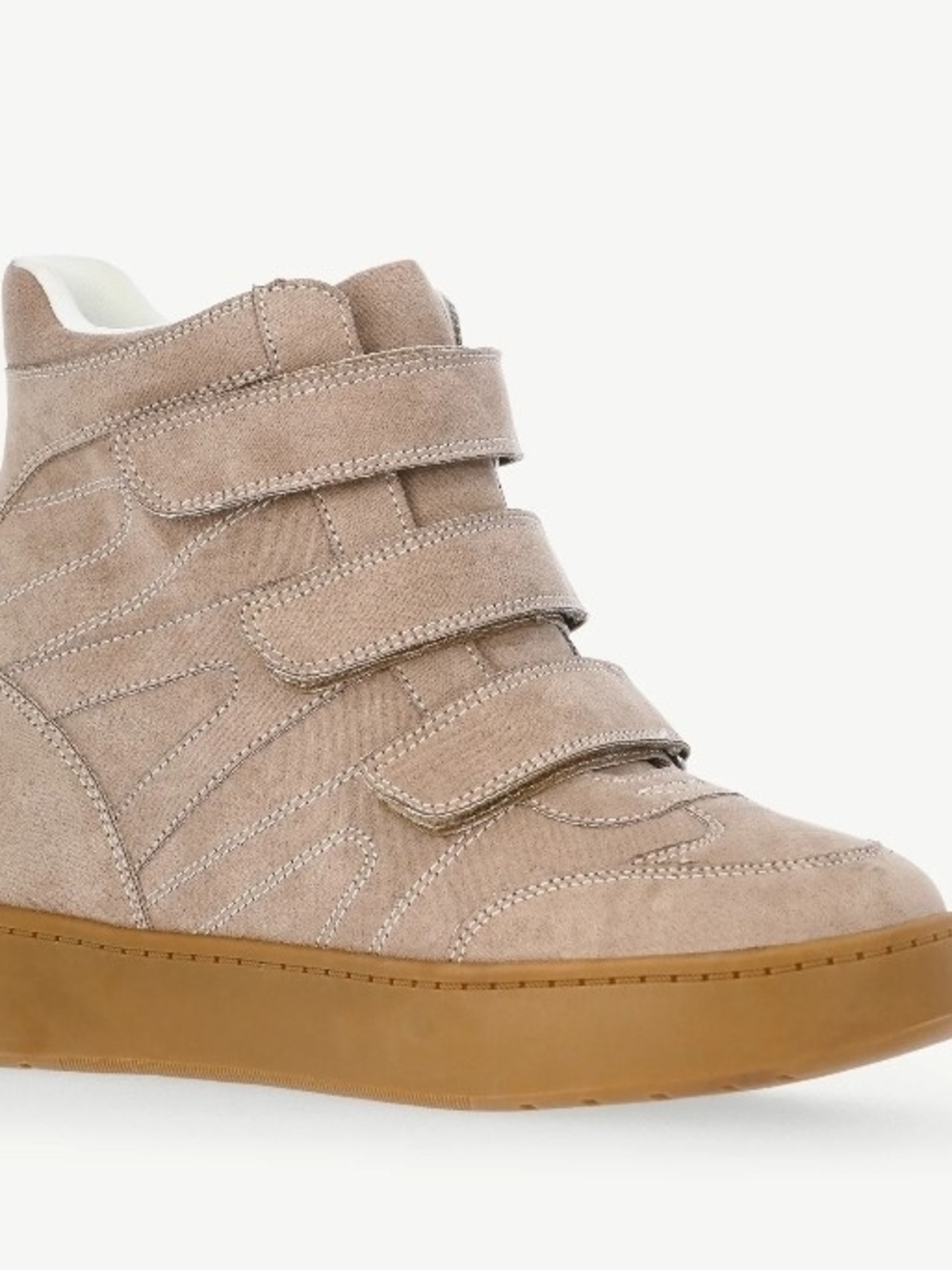 New No Boundaries Women's Wedge Sneakers Memory Foam